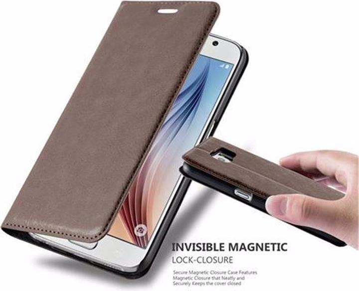 Productafbeelding Cadorabo Boek Onzichtbare Magneethoes (Samsung Galaxy S6)