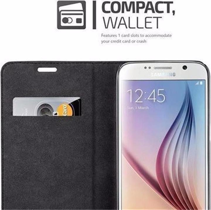 Productafbeelding Cadorabo Boek Onzichtbare Magneethoes (Samsung Galaxy S6)