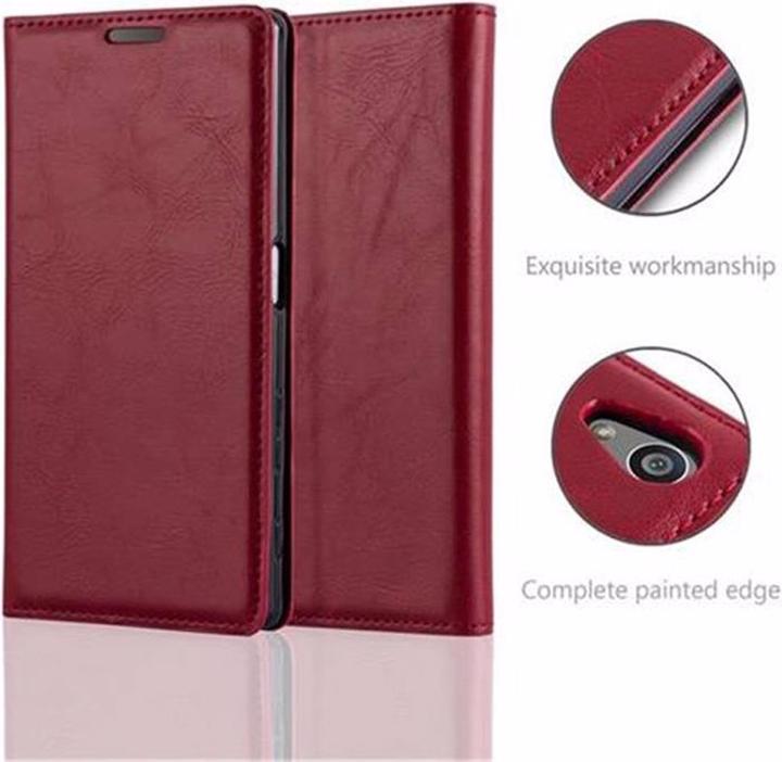 Actual product image Cadorabo Book Invisible Magnet Cover (Sony Xperia Z5)