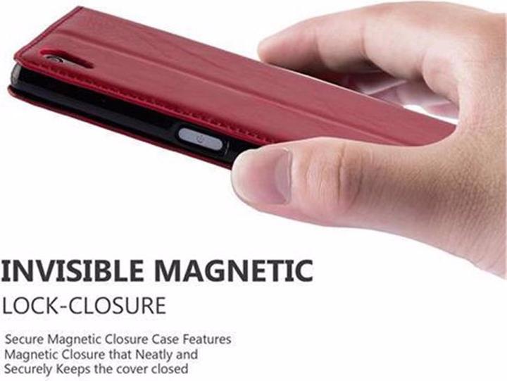 Actual product image Cadorabo Book Invisible Magnet Cover (Sony Xperia Z5)