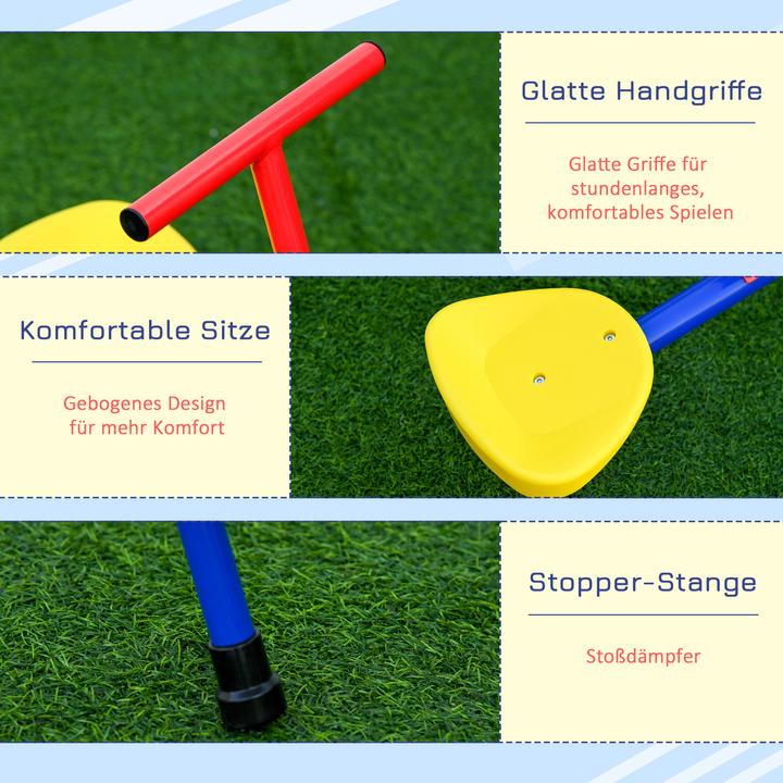 Produktbild Outsunny Kinderwippe mit 360° Drehfunktion