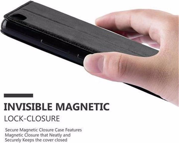 Actual product image Cadorabo Book Invisible Magnet Cover (Sony Xperia Z3)