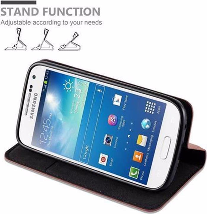 Image du produit Cadorabo Book Couverture magnétique invisible (Samsung Galaxy S4 mini)
