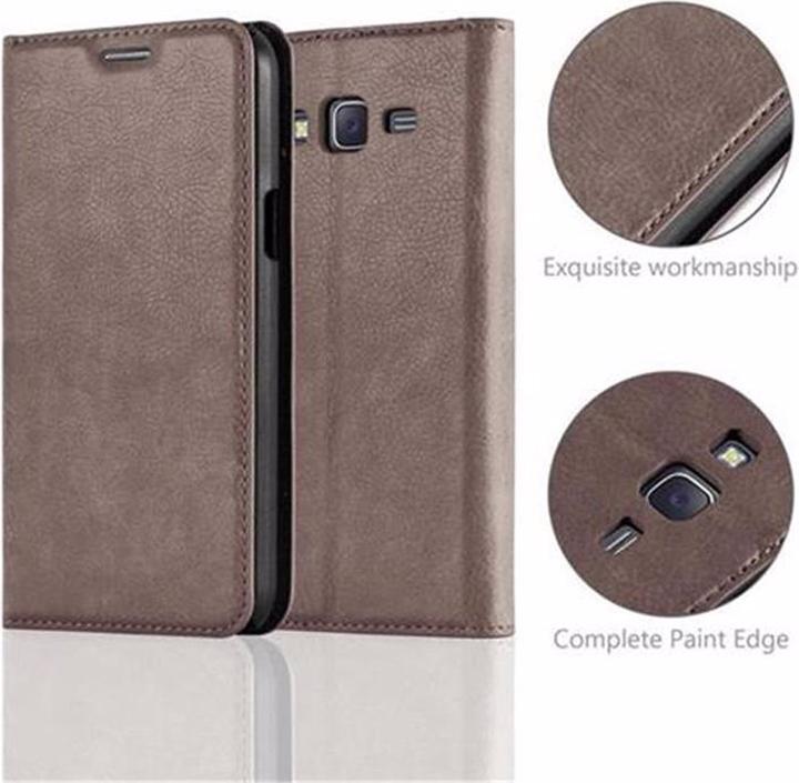 Actual product image Cadorabo Book Invisible Magnet Cover (Samsung Galaxy J5 (2015))