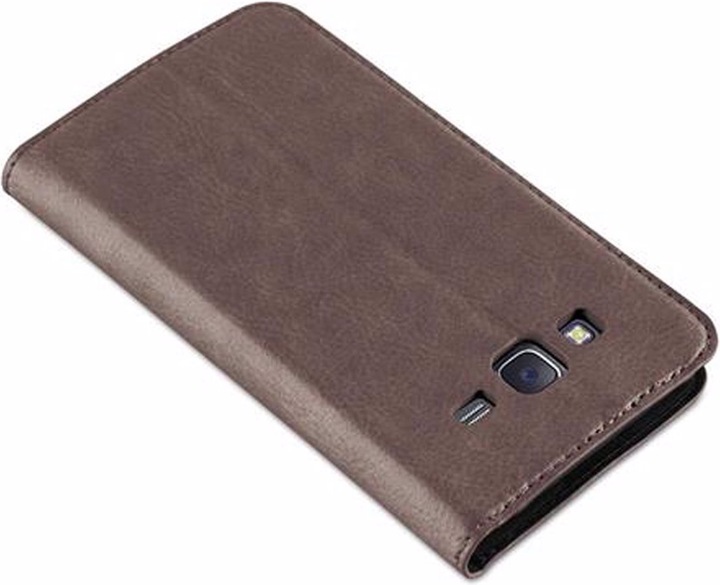 Actual product image Cadorabo Book Invisible Magnet Cover (Samsung Galaxy J5 (2015))