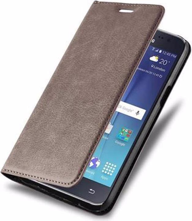 Actual product image Cadorabo Book Invisible Magnet Cover (Samsung Galaxy J5 (2015))