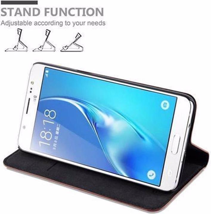 Actual product image Cadorabo Book Invisible Magnet Cover (Samsung Galaxy J5 (2015))