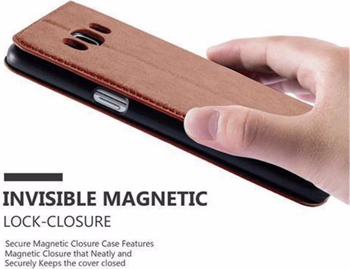 Actual product image Cadorabo Book Invisible Magnet Cover (Samsung Galaxy J5 (2015))