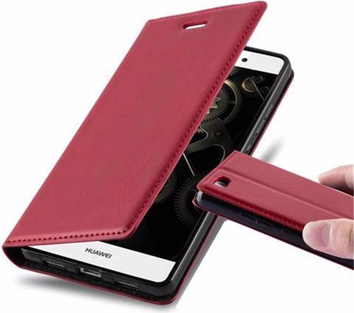 Productafbeelding Cadorabo Boek Onzichtbare Magneethoes (Huawei P8 Lite)