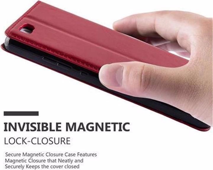 Productafbeelding Cadorabo Boek Onzichtbare Magneethoes (Huawei P8 Lite)