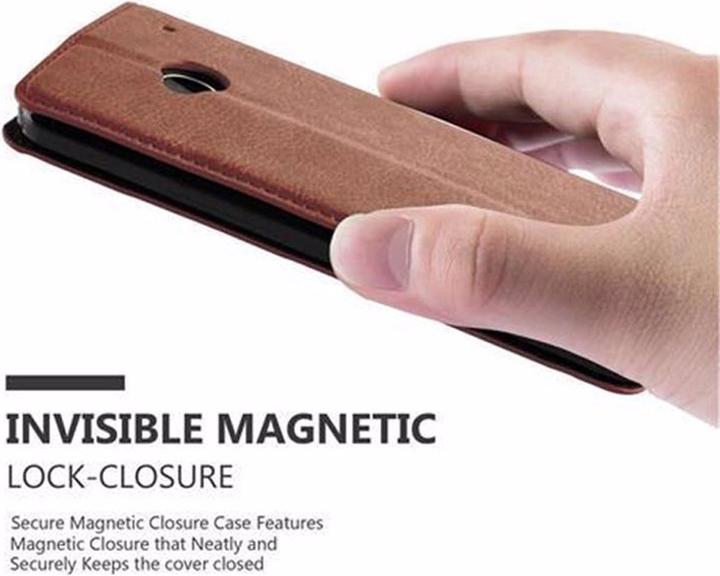 Productafbeelding Cadorabo Boek Onzichtbare Magneethoes (HTC Een M7)