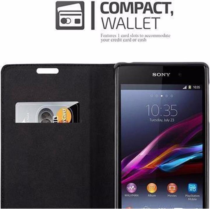 Produktbild Cadorabo Book Invisible Magnet Cover (Sony Xperia Z1)
