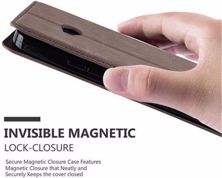 Actual product image Cadorabo Book Invisible Magnet Cover (Microsoft Lumia 640)