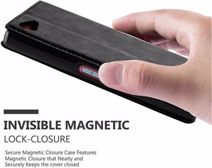 Actual product image Cadorabo Book Invisible Magnet Cover (Sony Xperia Z5 Compact)