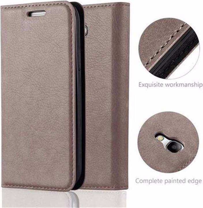 Actual product image Cadorabo Book Invisible Magnet Cover (Samsung Galaxy S4 mini)