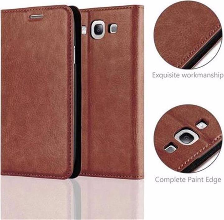 Actual product image Cadorabo Book Invisible Magnet Cover (Samsung Galaxy S3)