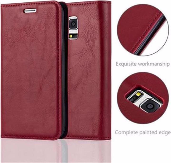 Produktbild Cadorabo Book Invisible Magnet Cover (Samsung Galaxy S5 Mini)