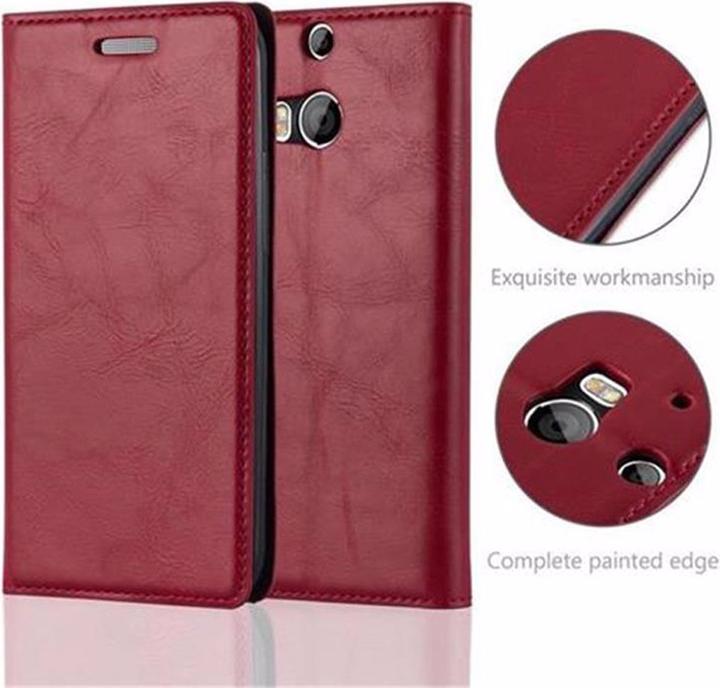 Productafbeelding Cadorabo Boek Onzichtbare Magneethoes (HTC One M8)