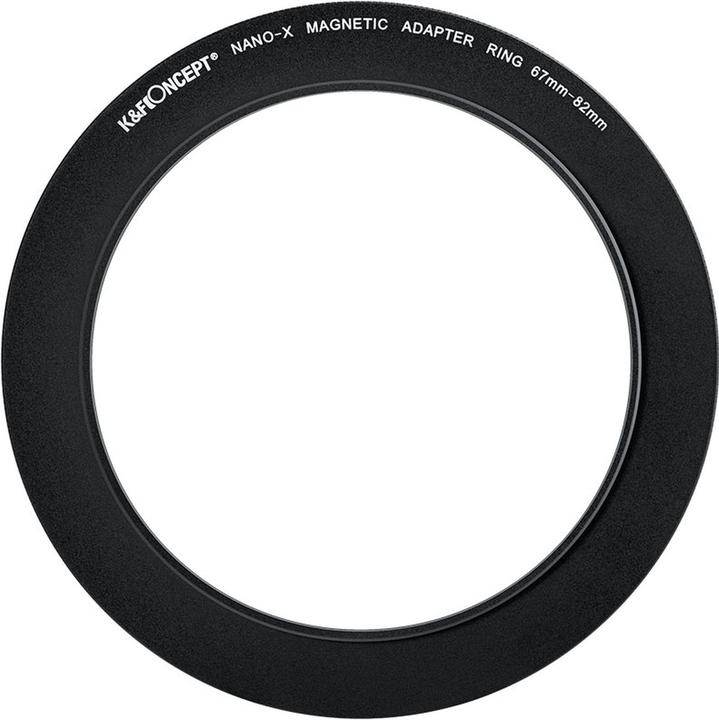 K&F Concept Magnetic Step Up Ring Adapter 67-82mm (KF-05.304) (Filter adapters, 82 mm)