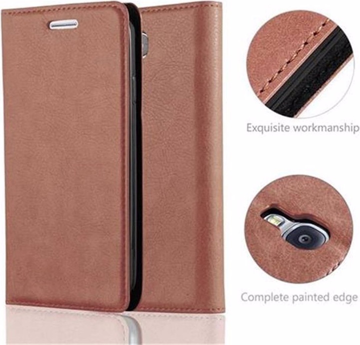 Actual product image Cadorabo Book Invisible Magnet Cover (Samsung Galaxy S4)