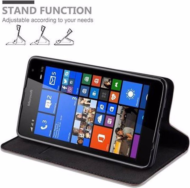 Produktbild Cadorabo Book Invisible Magnet Cover (Microsoft Lumia 535)
