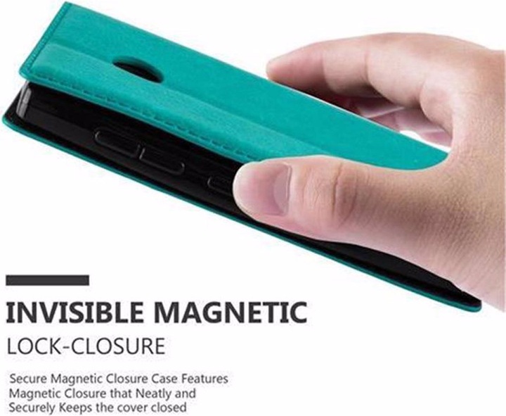 Actual product image Cadorabo Book Invisible Magnet Cover (Nokia Lumia 435)