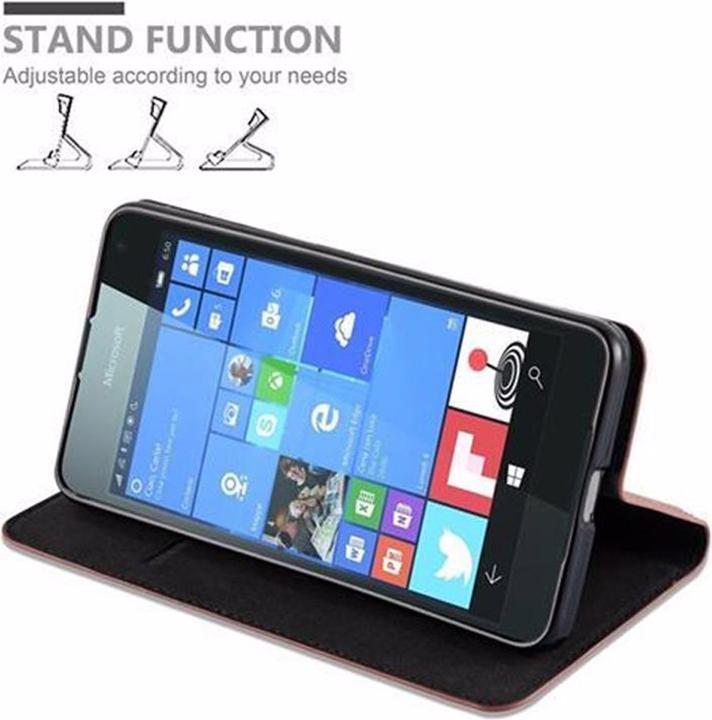 Productafbeelding Cadorabo Boek Onzichtbare Magneethoes (Microsoft Lumia 650)