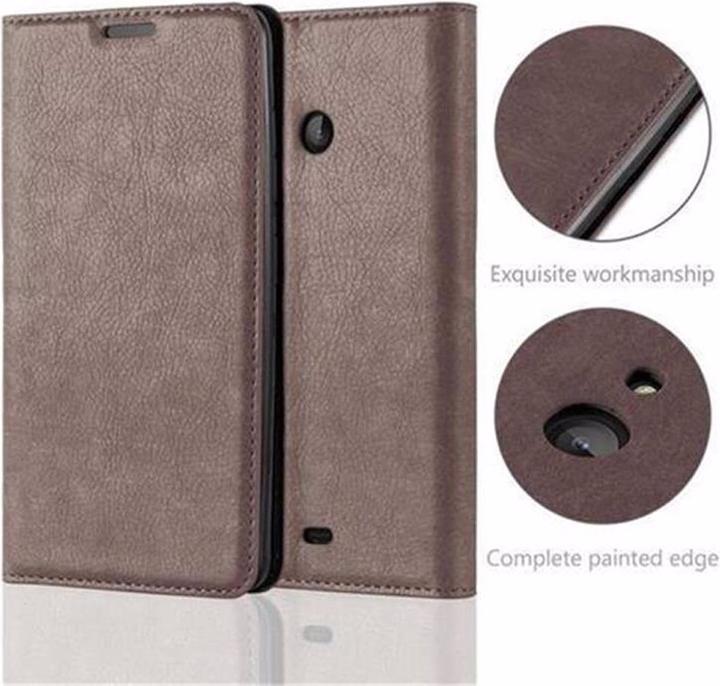 Actual product image Cadorabo Book Invisible Magnet Cover (Microsoft Lumia 540)