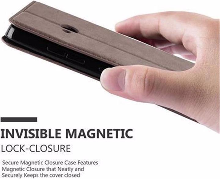 Actual product image Cadorabo Book Invisible Magnet Cover (Microsoft Lumia 540)