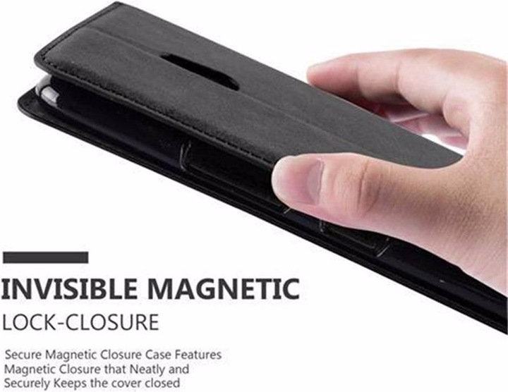 Actual product image Cadorabo Book Invisible Magnet Cover (Nokia Lumia 1320)