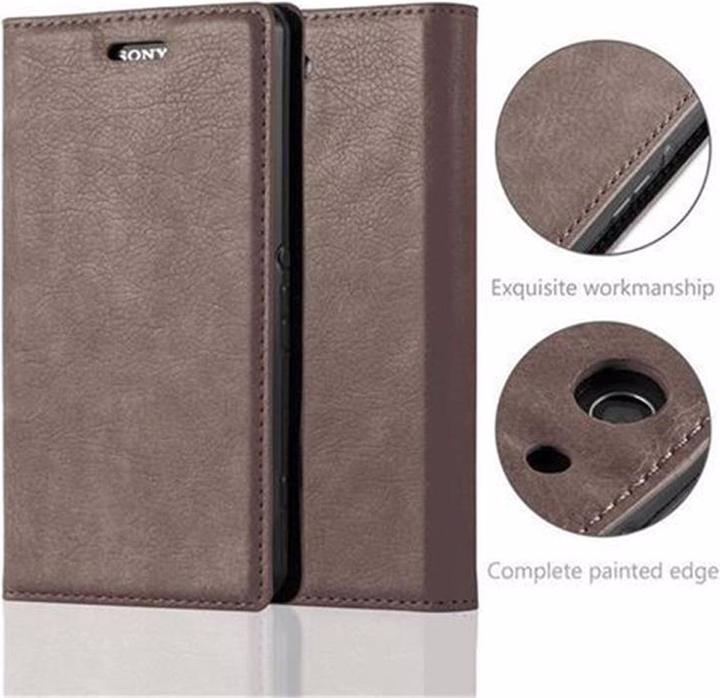 Actual product image Cadorabo Book Invisible Magnet Cover (Sony Xperia Z3 Compact)