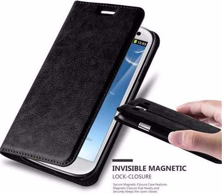Productafbeelding Cadorabo Boek Onzichtbare Magneethoes (Samsung Galaxy S3)