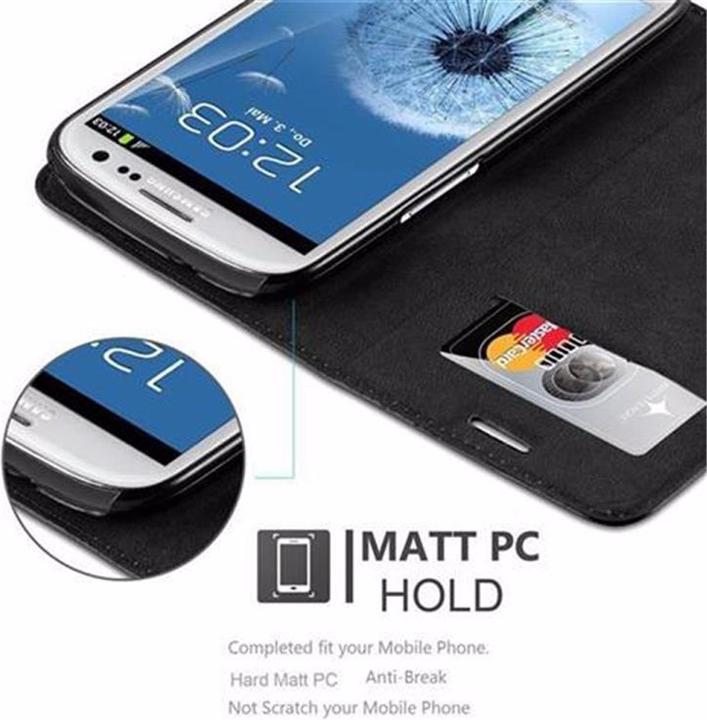 Productafbeelding Cadorabo Boek Onzichtbare Magneethoes (Samsung Galaxy S3)