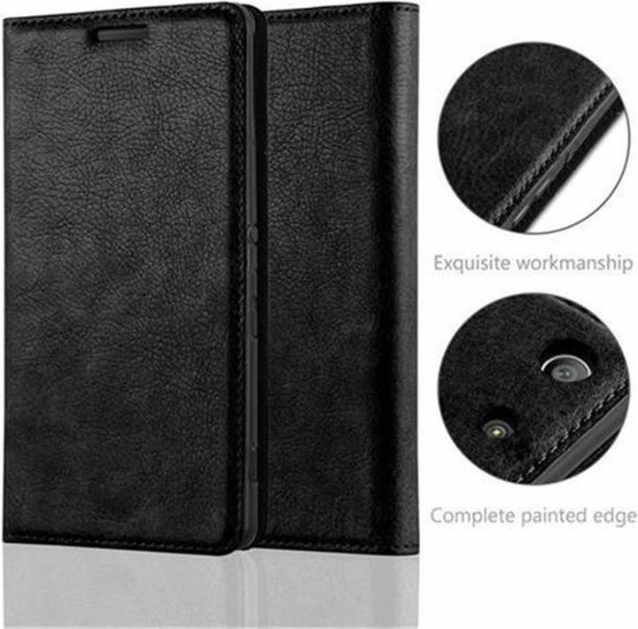 Actual product image Cadorabo Book Invisible Magnet Cover (Sony Xperia M5)