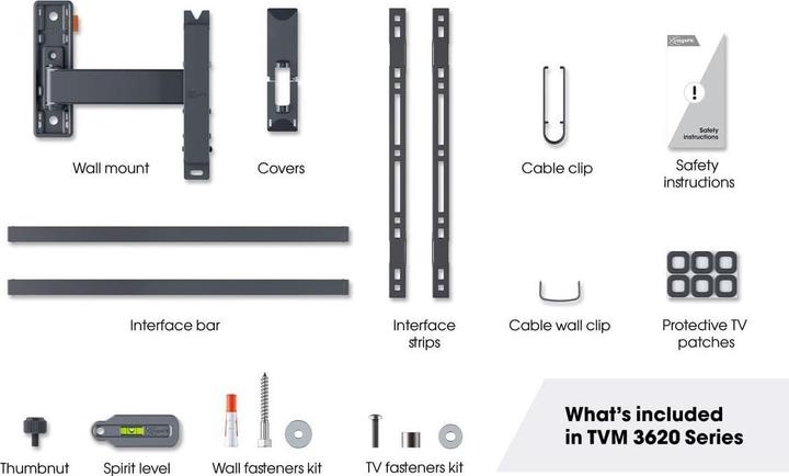 Actual product image Vogels TVM 3625 (Wall, 77", 35 kg)