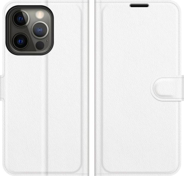 Actual product image Cover-Discount iPhone 13 Pro - Leather case cover white (Apple iPhone 13 Pro)