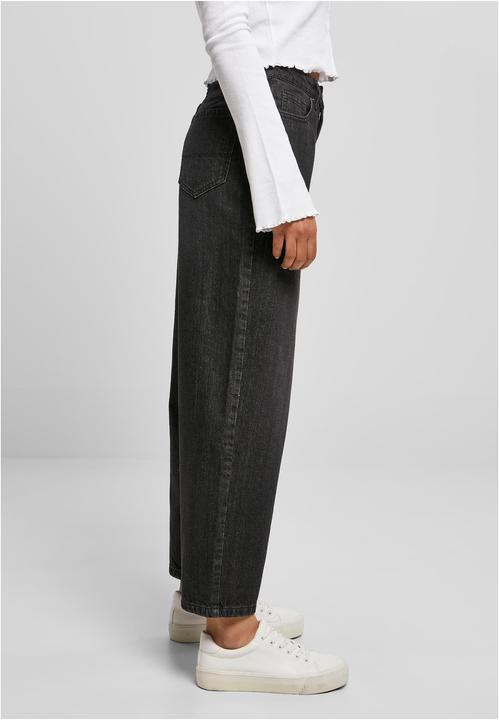 Produktbild Urban Classics Ladies High Waist Wide Leg Cropped Denim Pants (27)