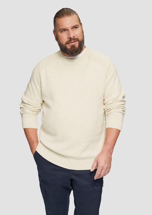 Image du produit S.Oliver Strickpullover Crew-Neck-Pullover mit Farbeffekt (3XL)