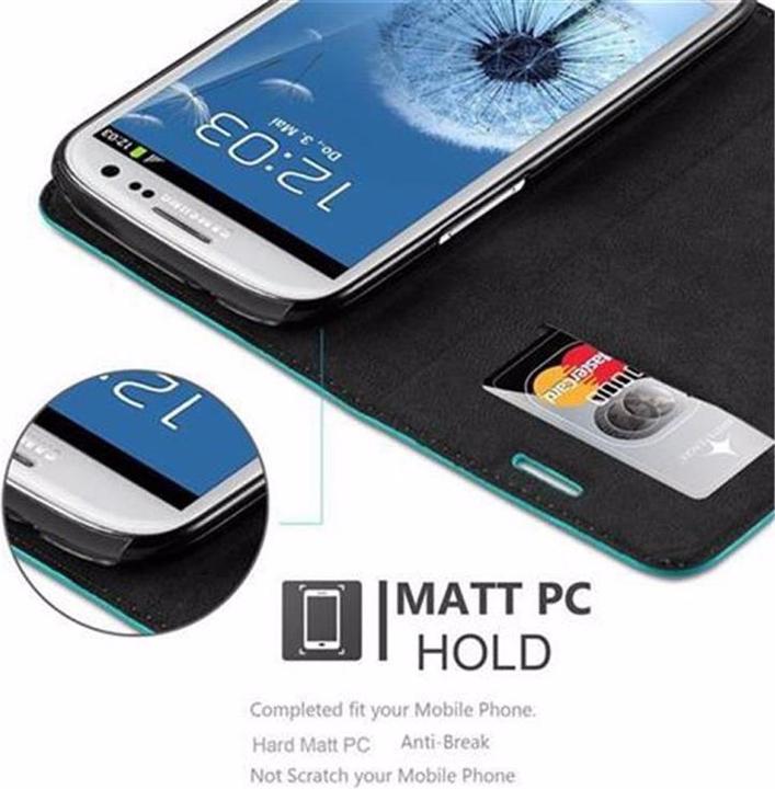 Productafbeelding Cadorabo Boek Onzichtbare Magneethoes (Samsung Galaxy S3)