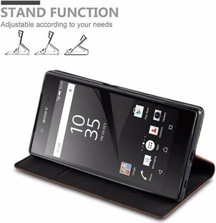Image du produit Cadorabo Book Couverture magnétique invisible (Sony Xperia Z5)