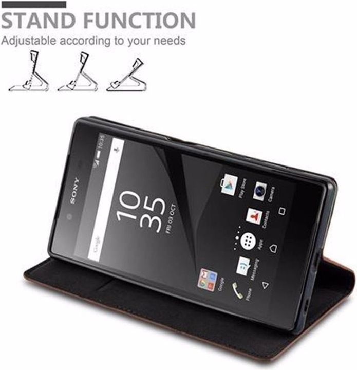 Produktbild Cadorabo Book Invisible Magnet Cover (Sony Xperia Z5)