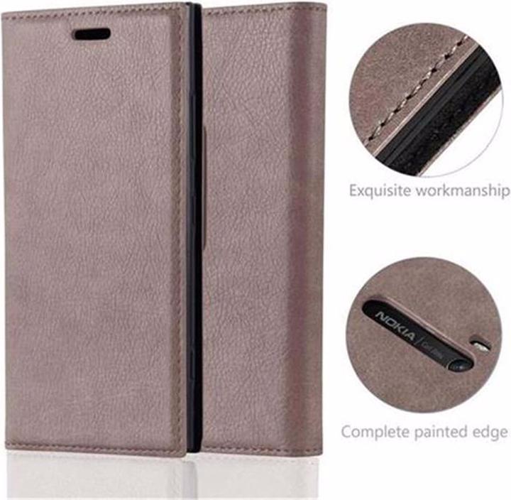 Actual product image Cadorabo Book Invisible Magnet Cover (Nokia Lumia 920)