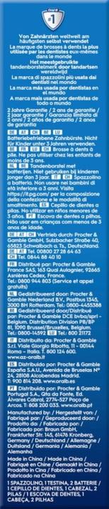 Productafbeelding Oral-B Pro Batterij (Oscillerende tandenborstel)