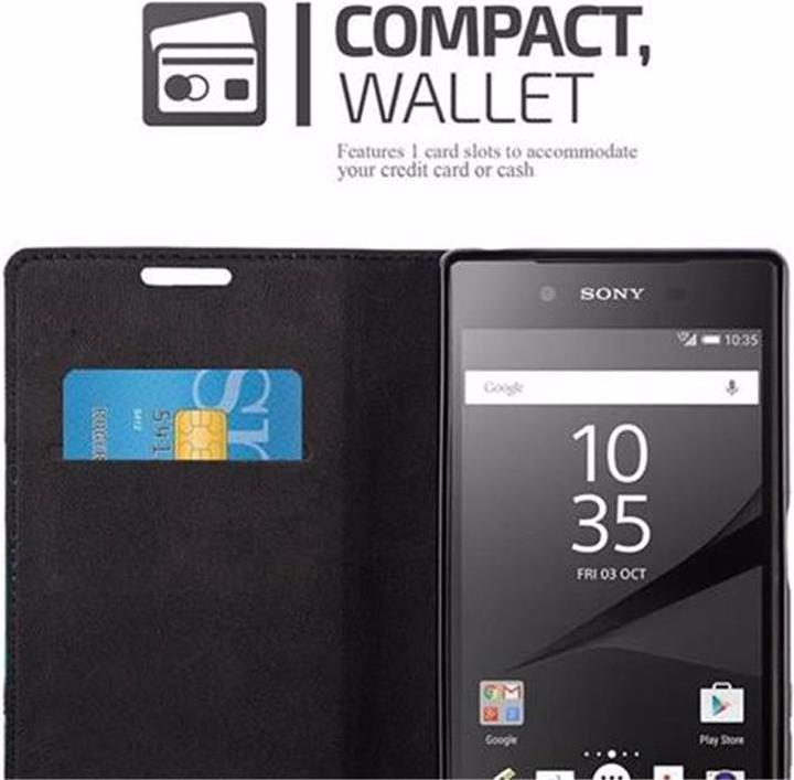 Image du produit Cadorabo Book Couverture magnétique invisible (Sony Xperia Z5)