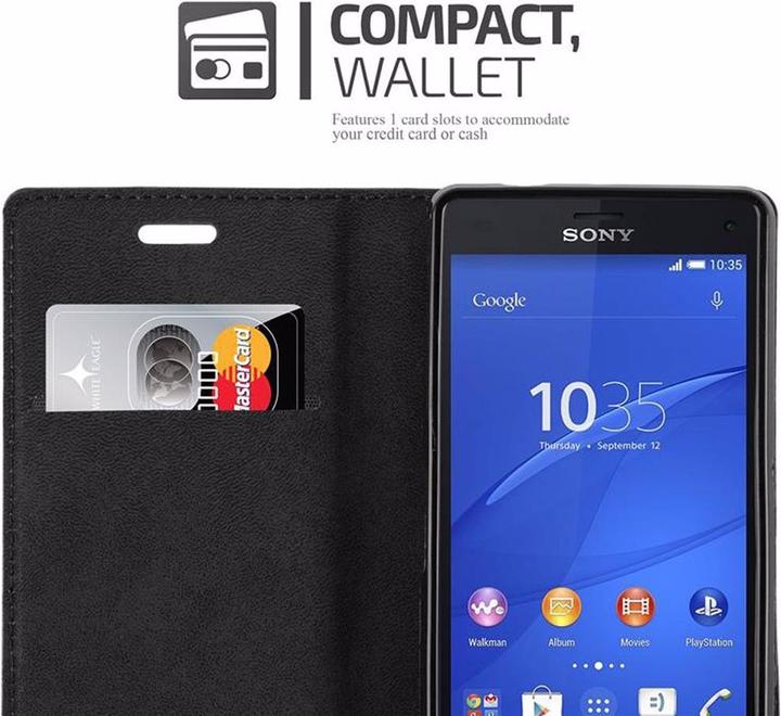Productafbeelding Cadorabo Boek Onzichtbare Magneethoes (Sony Xperia Z3 Compact)