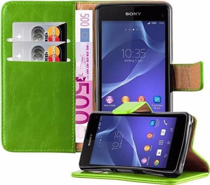 Actual product image Cadorabo Book Luxury Cover (Sony Xperia Z1 Compact)