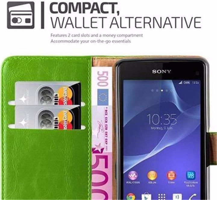 Actual product image Cadorabo Book Luxury Cover (Sony Xperia Z1 Compact)