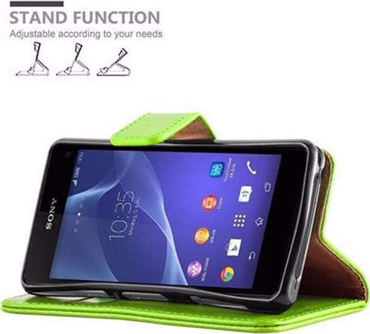 Actual product image Cadorabo Book Luxury Cover (Sony Xperia Z1 Compact)