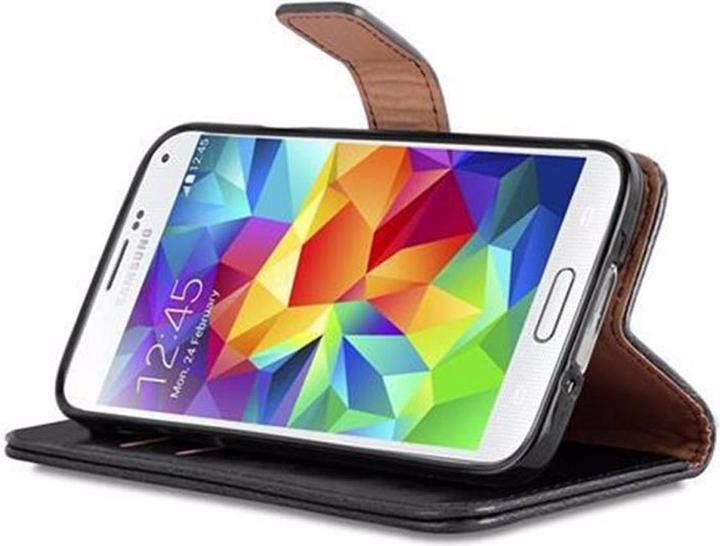Actual product image Cadorabo Book Luxury Cover (Samsung Galaxy S5, Samsung Galaxy S5 Neo)