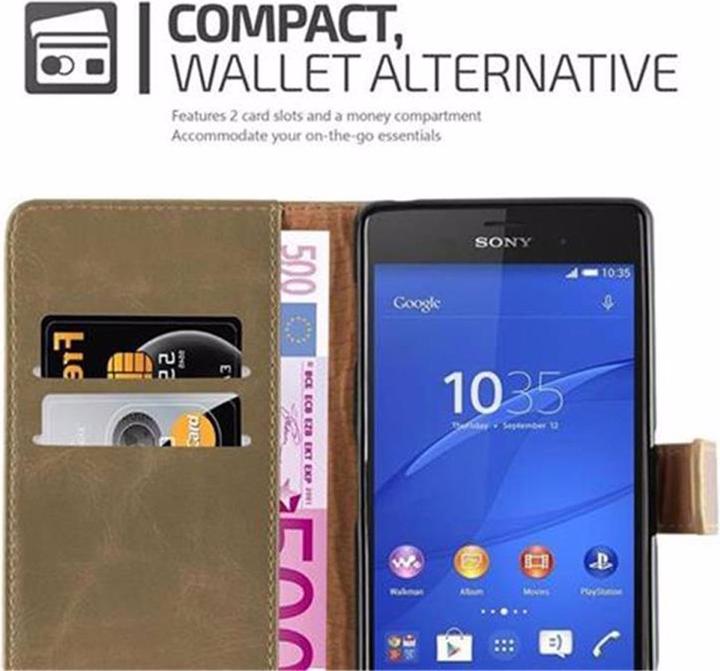 Actual product image Cadorabo Book Luxury Cover (Sony Xperia Z3)